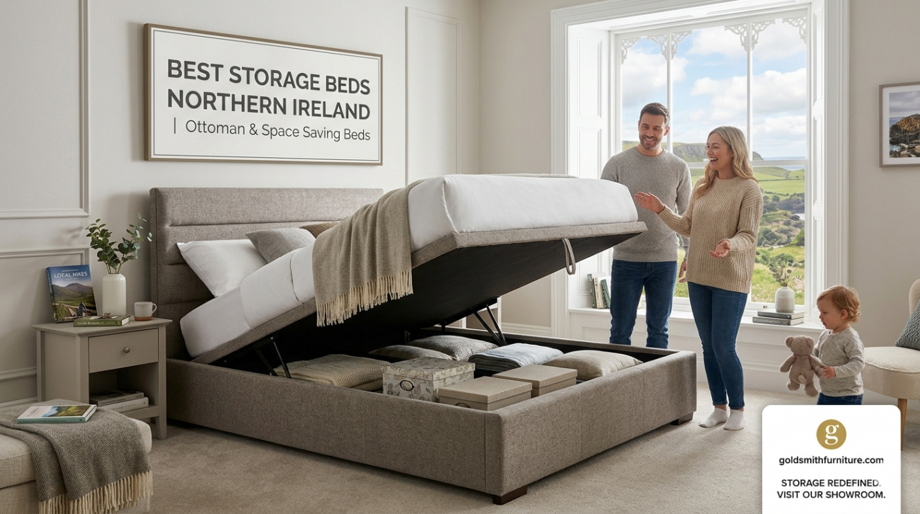 Best Storage Beds Northern Ireland | Ottoman & Space Saving Beds