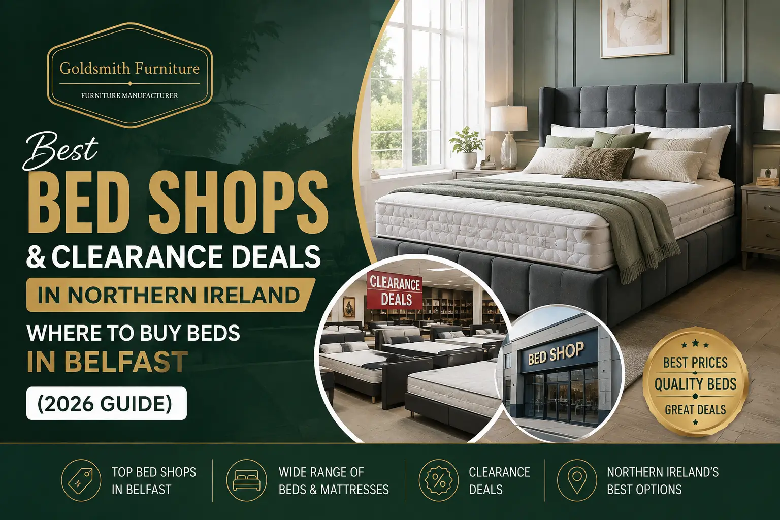 Best bed shop and clearance deals in Northern Ireland