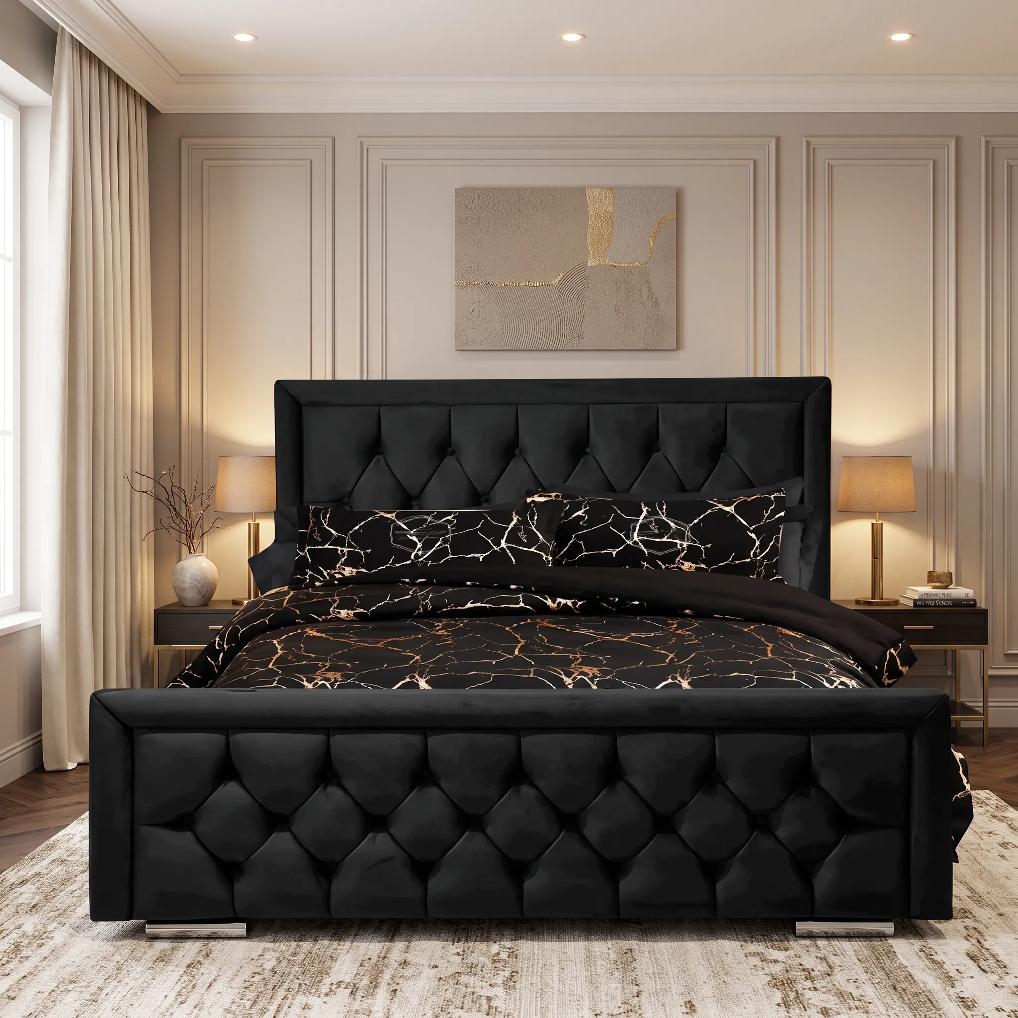Bed_in_luxury_bedroom_2K_202607152335 (1) Vivienne Bed Range - Image 1