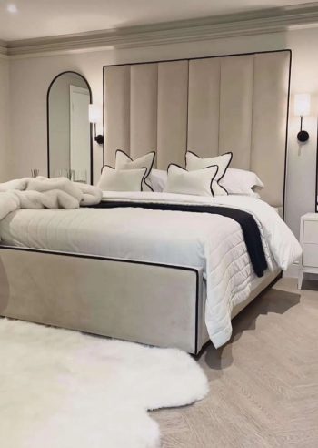Ivy panel bed