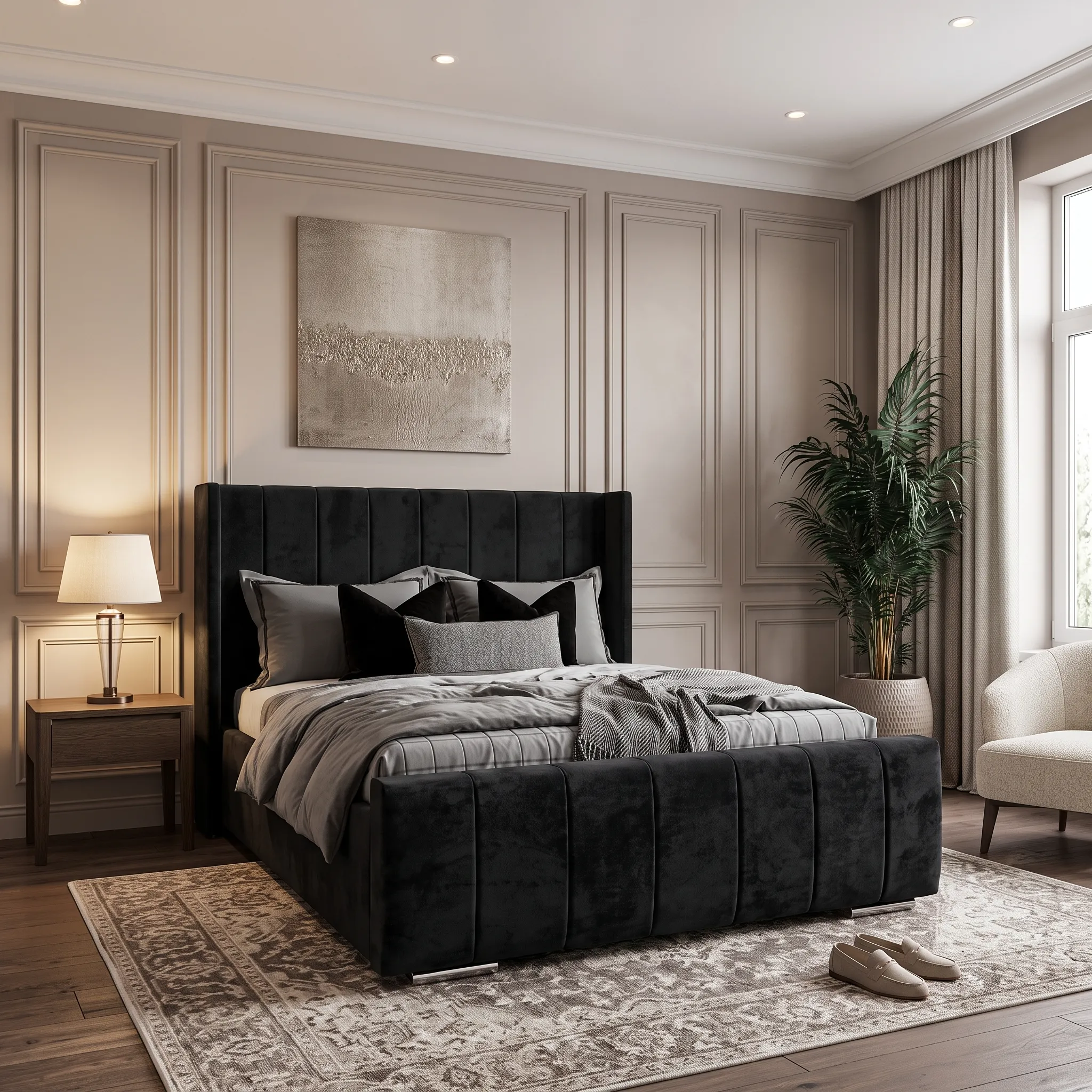 Madrid Wingback Bed Range
